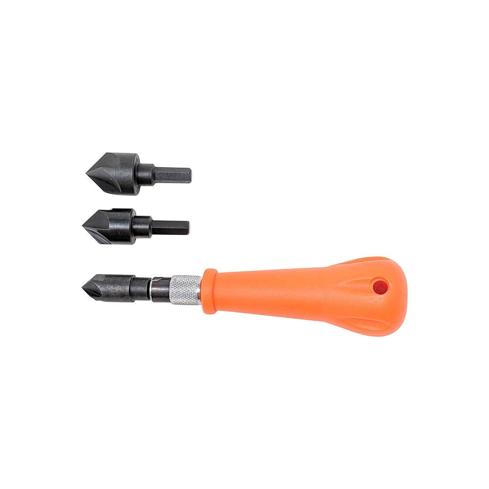 
                  
                    TOLF Countersink Screw Hole Tool - Manual 3-Pc. Countersink Drill Bit Set
                  
                