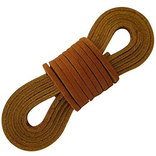 
                  
                    TOFL Leather Boot Laces|1/8 Inch Thick 72 Inches Long|2 Leather Strips [1 Pair]|Yellow
                  
                