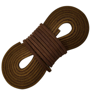 
                  
                    TOFL Leather Boot Laces|1/8 Inch Thick 72 Inches Long|2 Leather Strips [1 Pair]|Medium Brown
                  
                