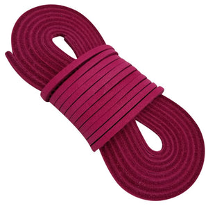 
                  
                    TOFL Leather Boot Laces|1/8 Inch Thick 72 Inches Long|2 Leather Strips [1 Pair]|Pink
                  
                