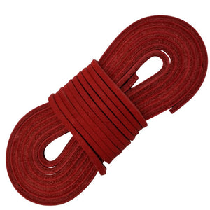 
                  
                    TOFL Leather Boot Laces|1/8 Inch Thick 72 Inches Long|2 Leather Strips [1 Pair]|Red
                  
                