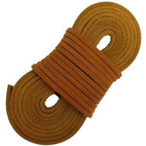 
                  
                    TOFL Leather Boot Laces|1/8 Inch Thick 72 Inches Long|2 Leather Strips [1 Pair]|Tan
                  
                