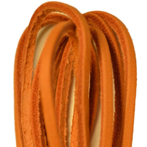 
                  
                    TOFL Leather Boot Laces|1/8 Inch Thick 72 Inches Long|2 Leather Strips [1 Pair]|Orange
                  
                