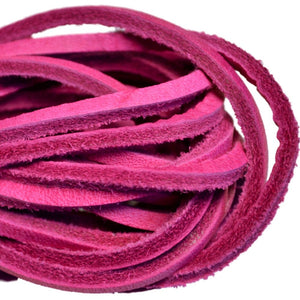 
                  
                    TOFL Leather Boot Laces|1/8 Inch Thick 72 Inches Long|2 Leather Strips [1 Pair]|Pink
                  
                