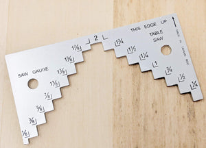 
                  
                    TOFL Table Saw, Circular Saw Depth Gauge - Step Gauge for Setting Height Of Your Saw Blade Tool for Woodworking Projects - Helps Make Your Saw Set Up Fast and Easy - Get Accurate Cuts
                  
                